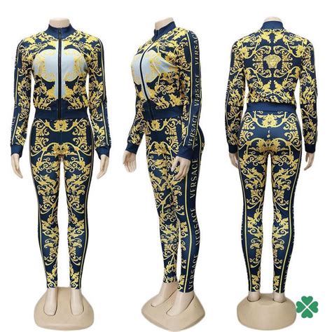 versace velvet tracksuit replica|versace tracksuit for women.